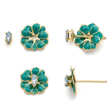 Load image into Gallery viewer, Enamel Flower Earring Set (Four Colors)
