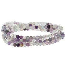 Load image into Gallery viewer, Fluorite (Stone of Brilliance) Necklace/Bracelet
