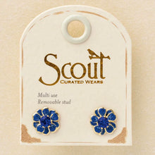 Load image into Gallery viewer, Enamel Flower Earring Set (Four Colors)
