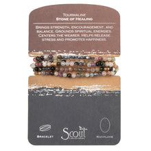 Load image into Gallery viewer, Tourmaline (Stone of Healing) Necklace/Bracelet

