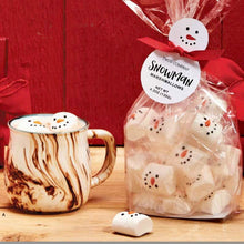 Load image into Gallery viewer, Snowman Marshmallow Gift Bag
